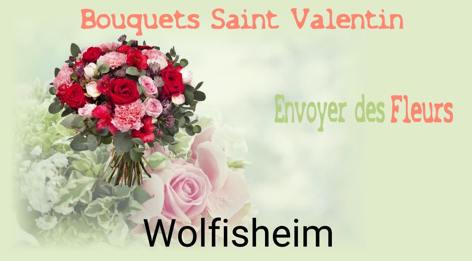 Roses de Saint-Valentin livrées à Wolfisheim